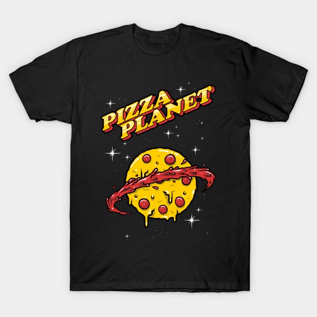 Pizza Planet T-Shirt by CyberpunkTees